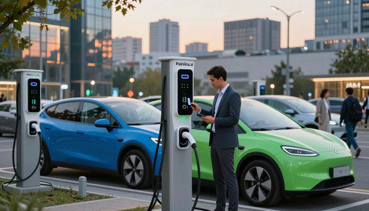 polnjenje električnih vozil za prihodnost.