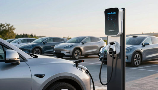 polnjenje električnih vozil na hitri postaji